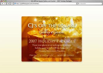 CJs Christmas Site